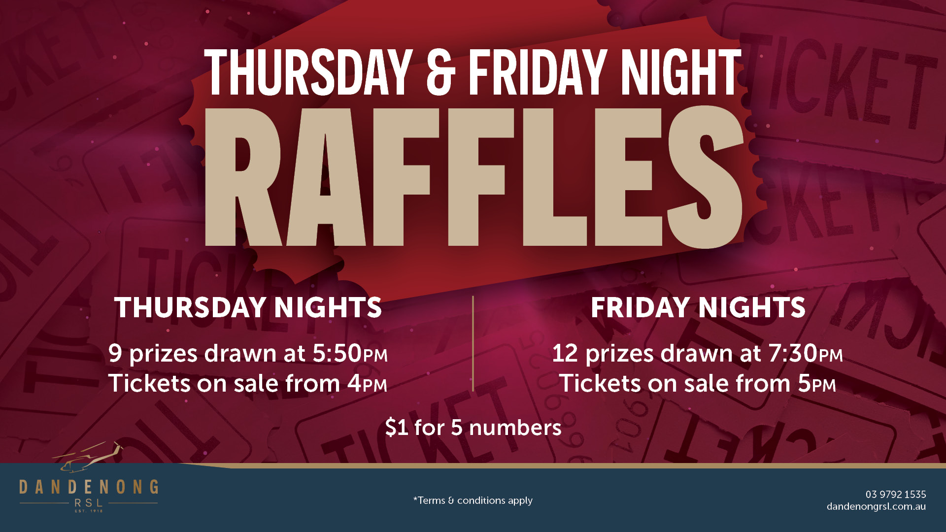 DRSL0726-04 Thursday & Friday night raffles signage_v1_HDTV_KIOSK